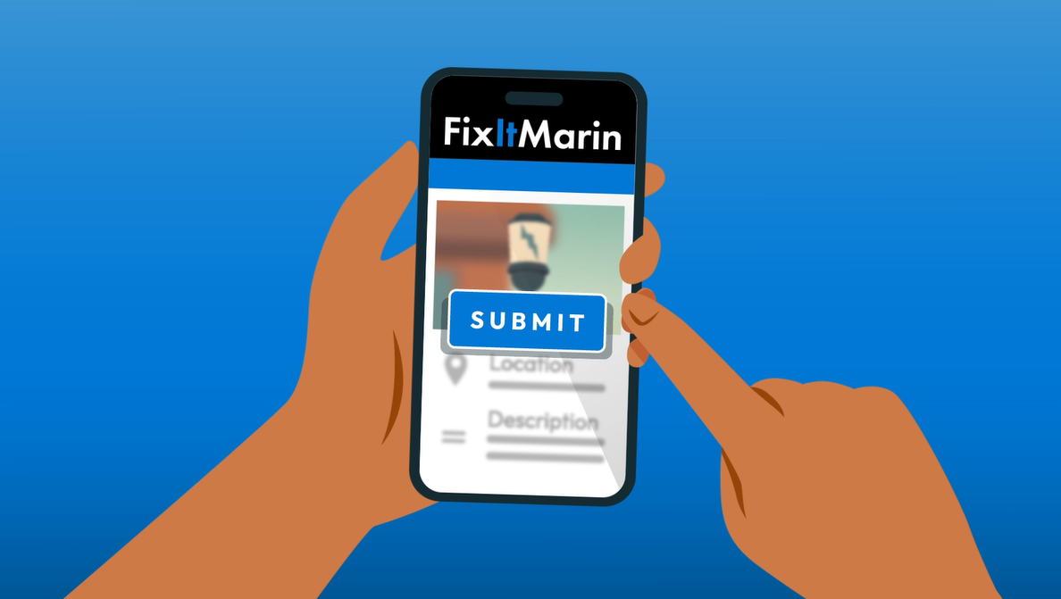 Submit a Report on FixItMarin preview